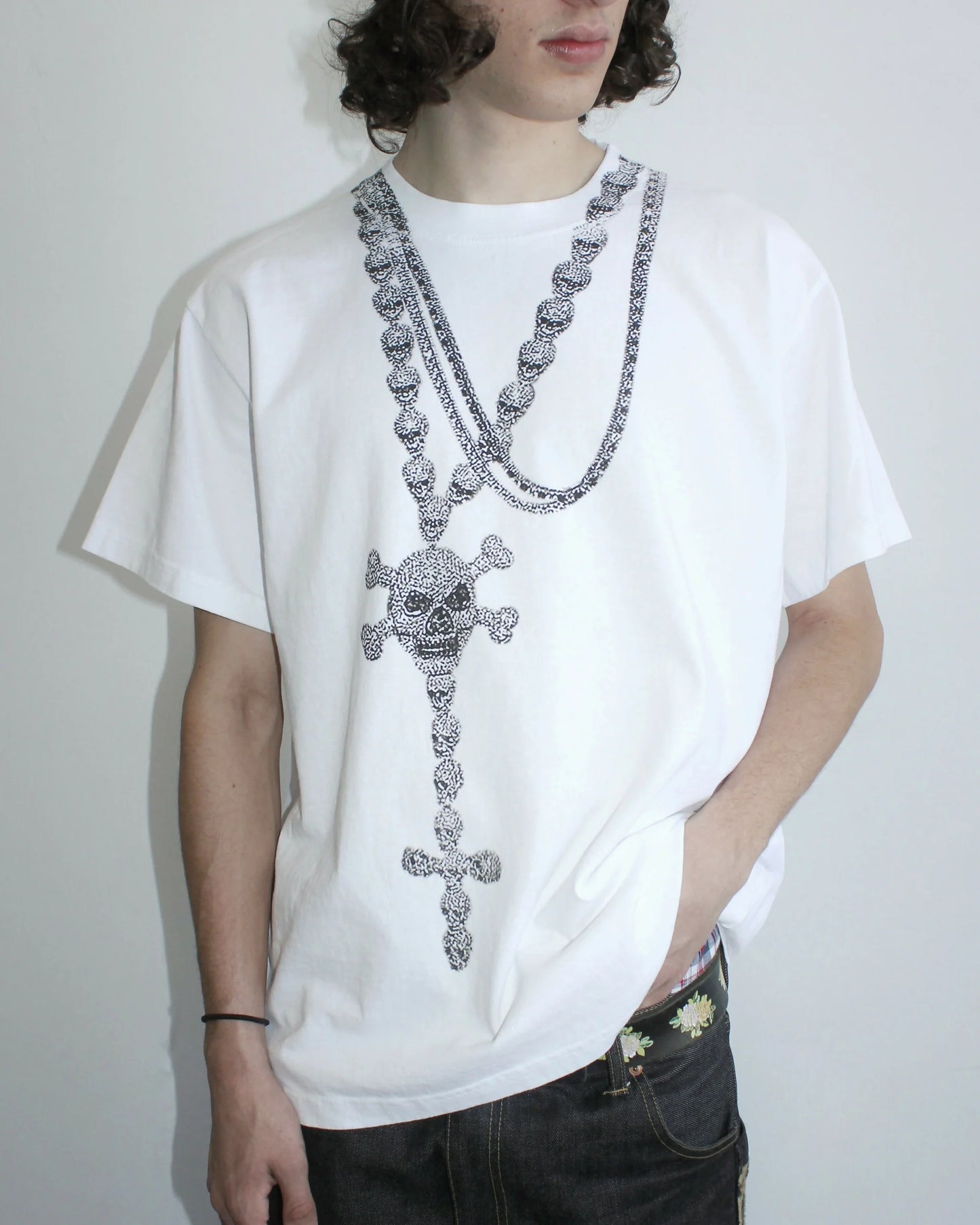 Cross Body Necklace Shirt