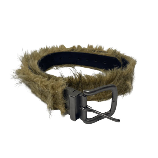 Fur lion belt